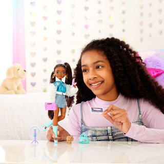 Foto 2 | Muñeca De Moda Barbie Dream Besties Brooklyn Con Accesorios - Venta Internacional.