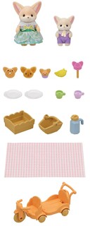 Foto 3 | Set De Pícnic Playset Calico Critters Sunny Con Fennec Fox Sister - Venta Internacional.