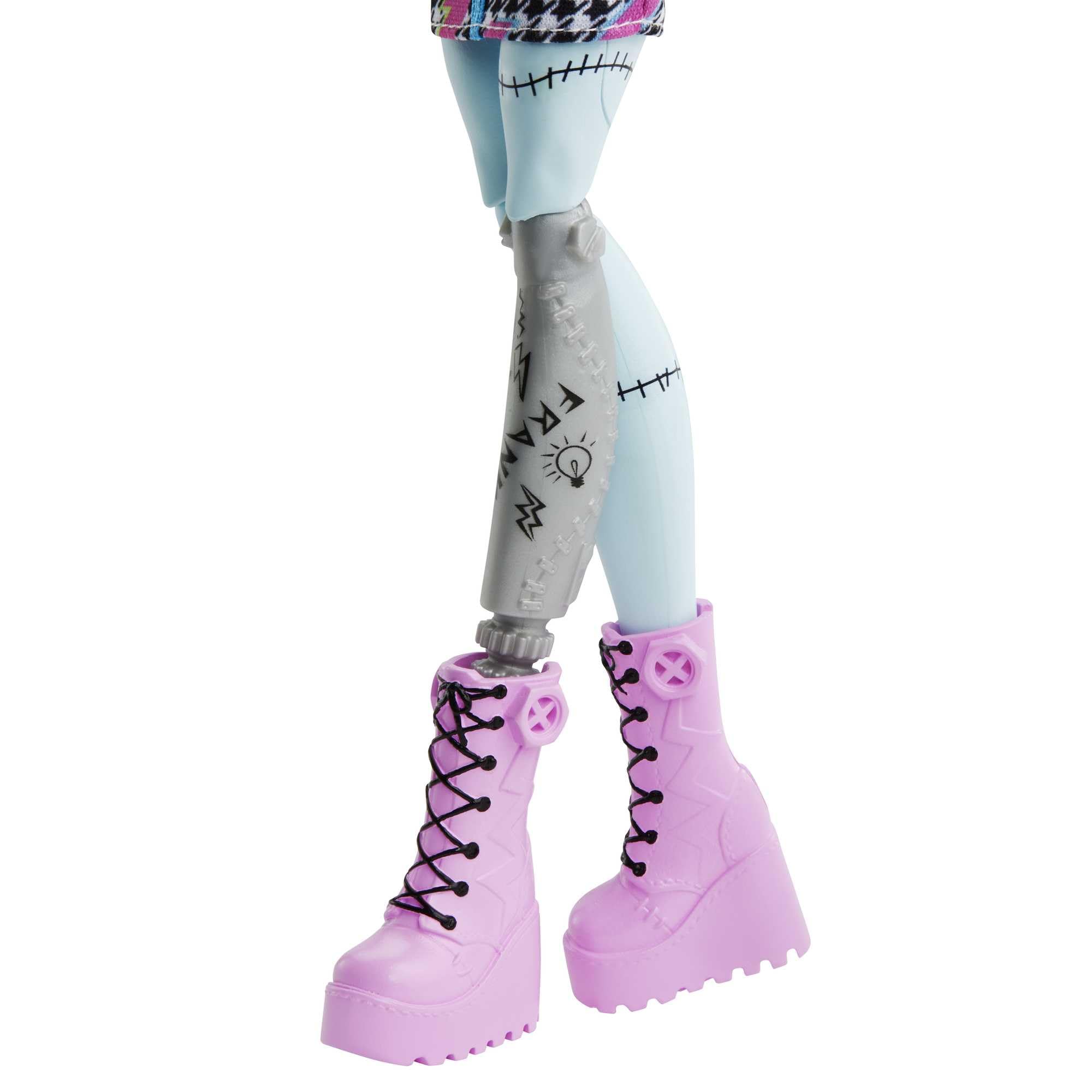 Foto 4 | Frankie Stein De Doll Monster High Con Más De 10 Articulaciones Flexibles Durante Más De 4 Años - Venta Internacional.