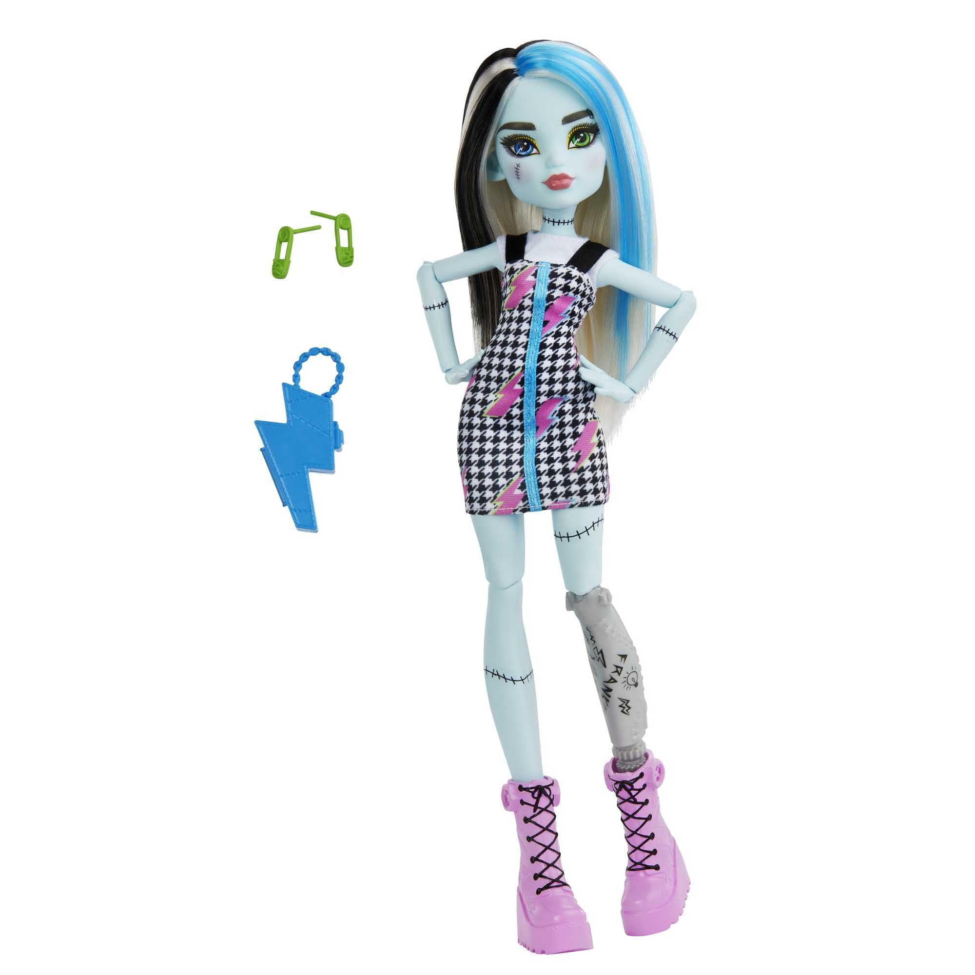 Foto 6 pulgar | Frankie Stein De Doll Monster High Con Más De 10 Articulaciones Flexibles Durante Más De 4 Años - Venta Internacional.