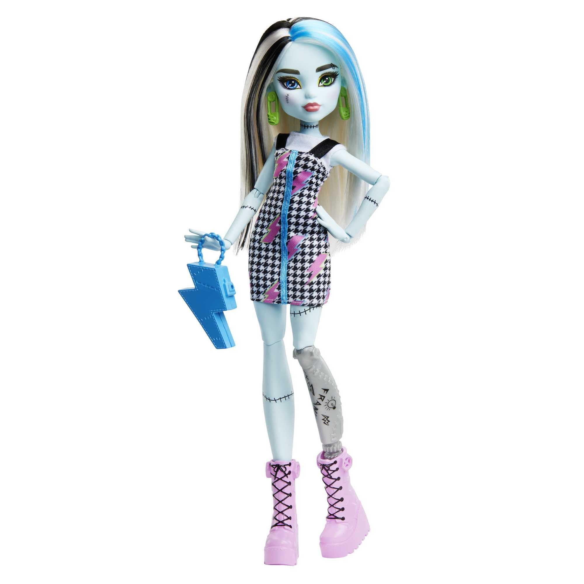 Foto 7 pulgar | Frankie Stein De Doll Monster High Con Más De 10 Articulaciones Flexibles Durante Más De 4 Años - Venta Internacional.