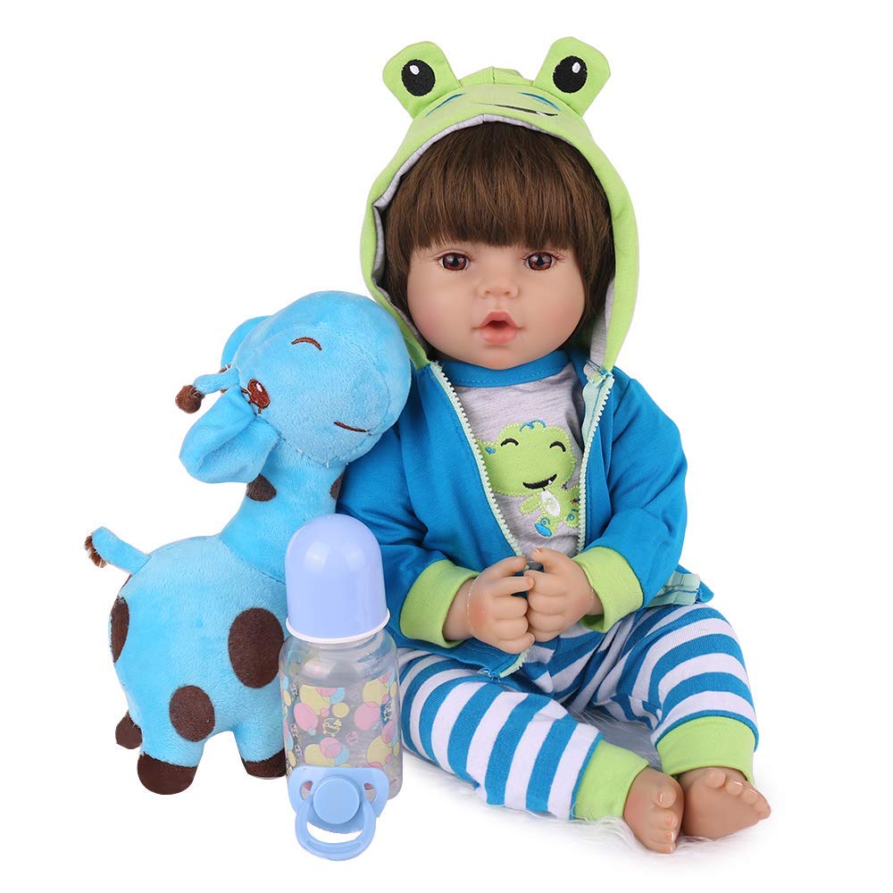 Reborn Baby Doll Charex, Niño Con Peso Realista, 18 Pulgadas - Venta Internacional.
