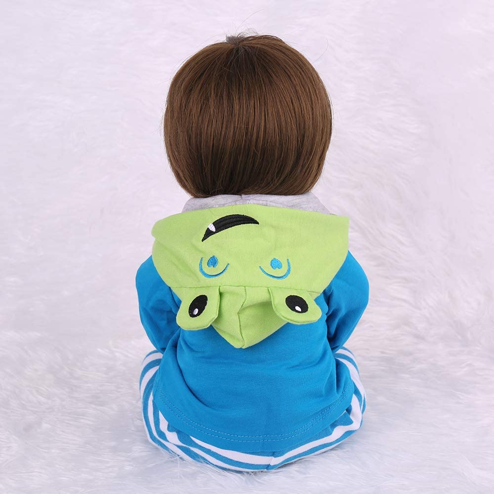 Foto 5 pulgar | Reborn Baby Doll Charex, Niño Con Peso Realista, 18 Pulgadas - Venta Internacional.