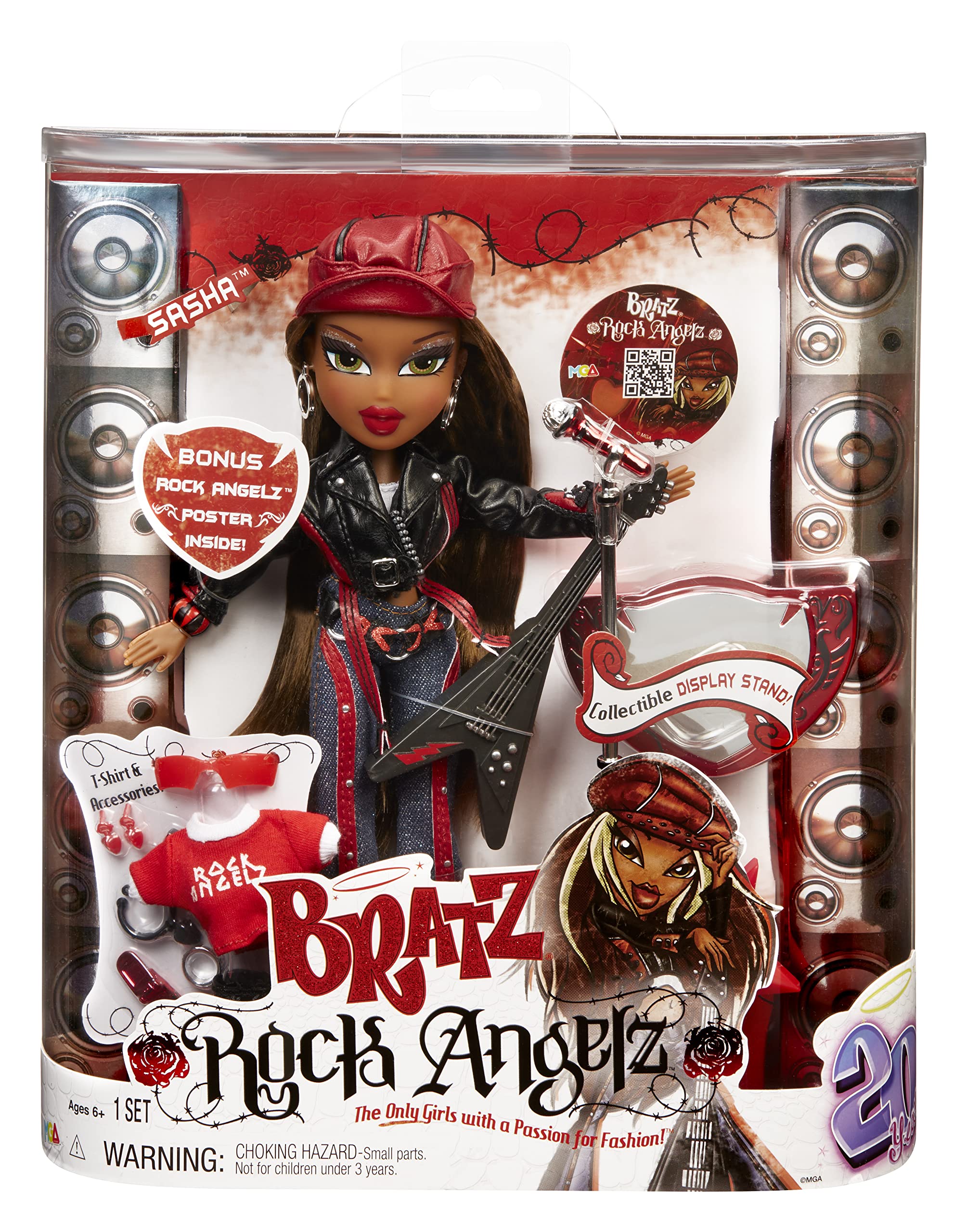 Foto 2 pulgar | Fashion Doll Bratz Rock Angels, 20 Años, Edición Especial - Venta Internacional.