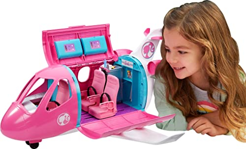 Foto 1 | Set De Juego Barbie Dreamplane Transforming Con Asientos Rec - Venta Internacional.