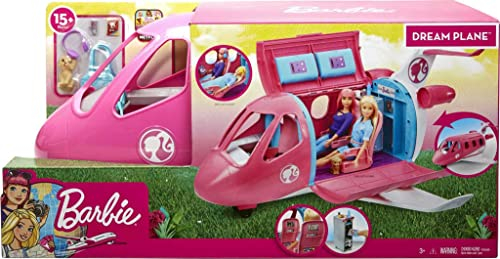 Foto 6 | Set De Juego Barbie Dreamplane Transforming Con Asientos Rec - Venta Internacional.