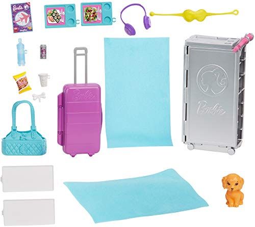 Foto 7 | Set De Juego Barbie Dreamplane Transforming Con Asientos Rec - Venta Internacional.