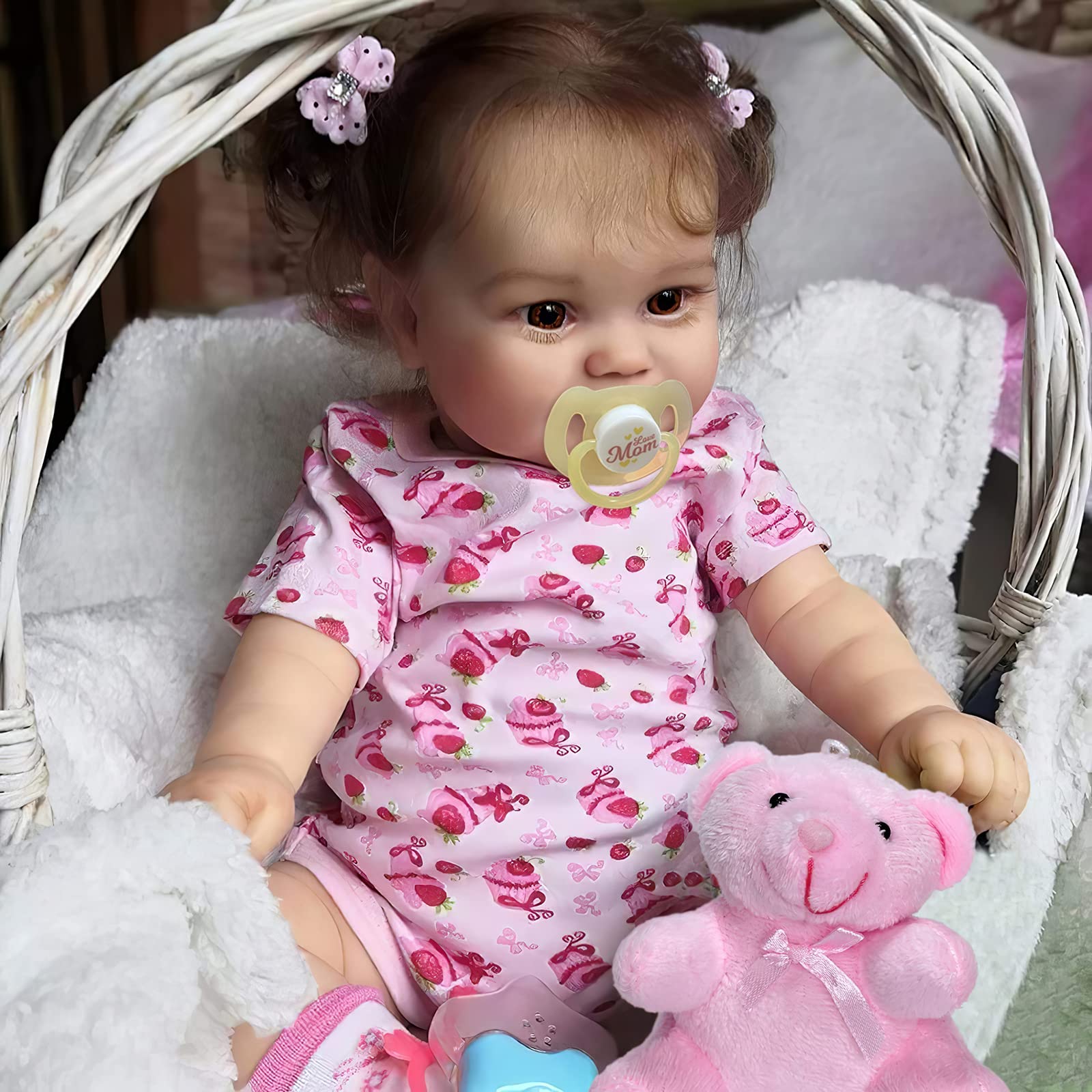 Foto 1 | Muñeca Reborn Jizhi Lifelike De 20 Pulgadas Con Sensación Re - Venta Internacional.