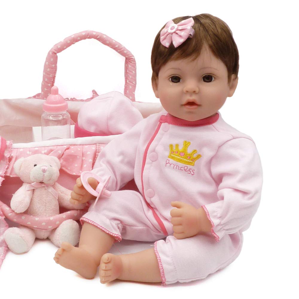Foto 3 pulgar | Muñeca Reborn Charex Reborn Para Niños Pequeños De 18 Pulgad - Venta Internacional.