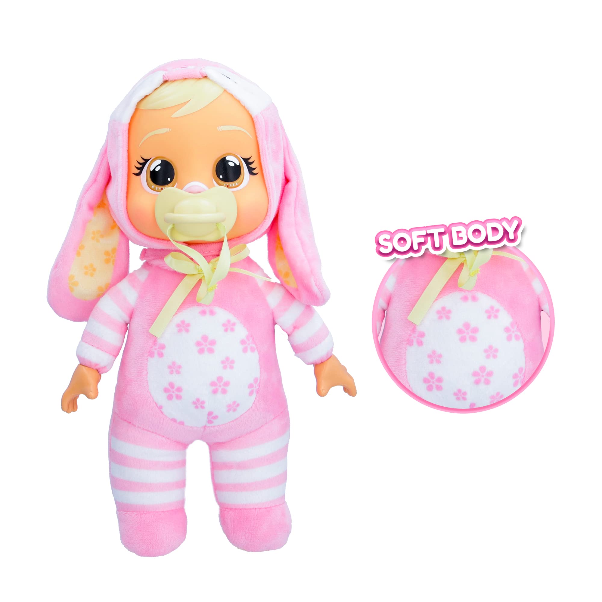 Foto 5 pulgar | Baby Doll Cry Babies Tiny Cuddles Bunnies Lola Con Pijama - Venta Internacional.