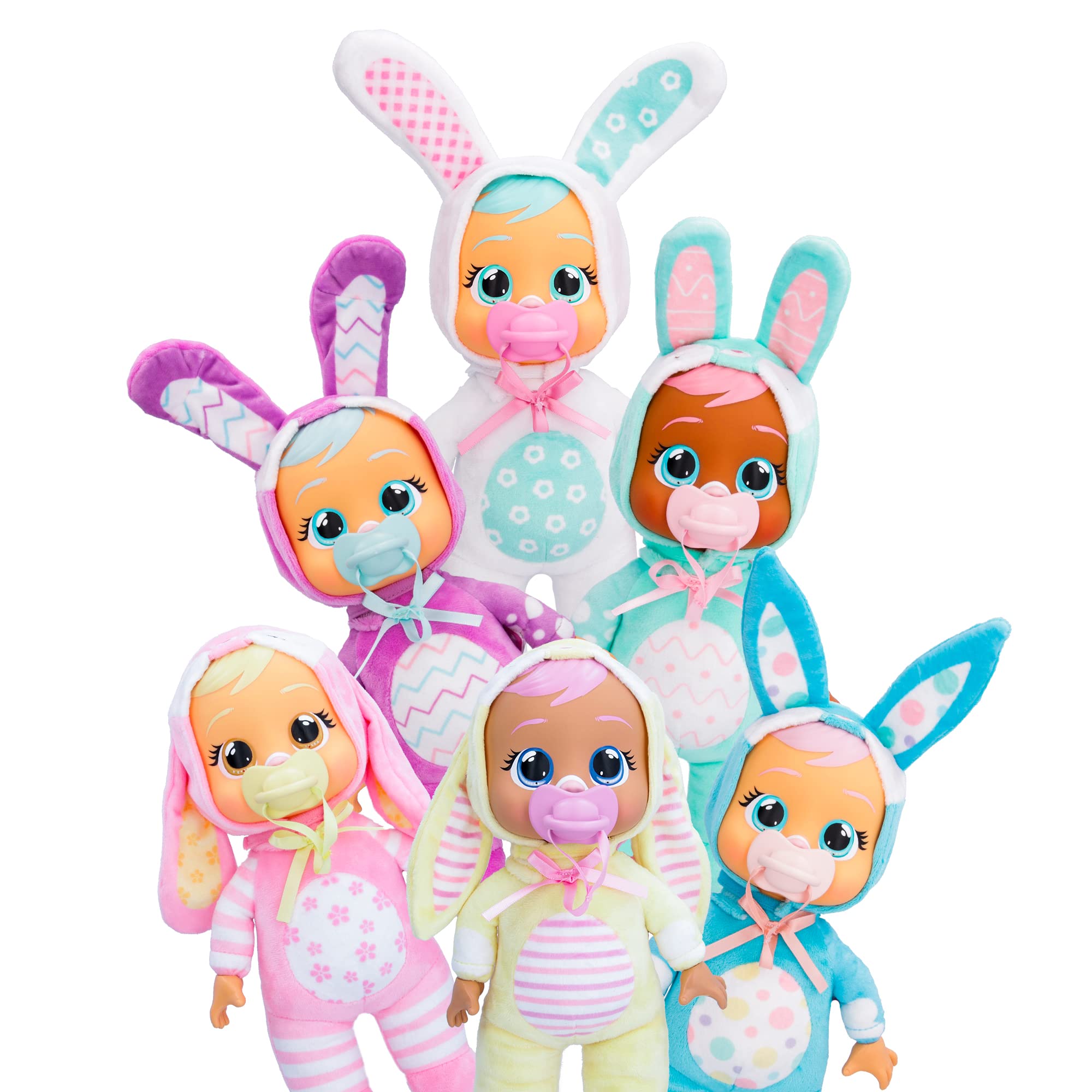 Foto 6 pulgar | Baby Doll Cry Babies Tiny Cuddles Bunnies Lola Con Pijama - Venta Internacional.