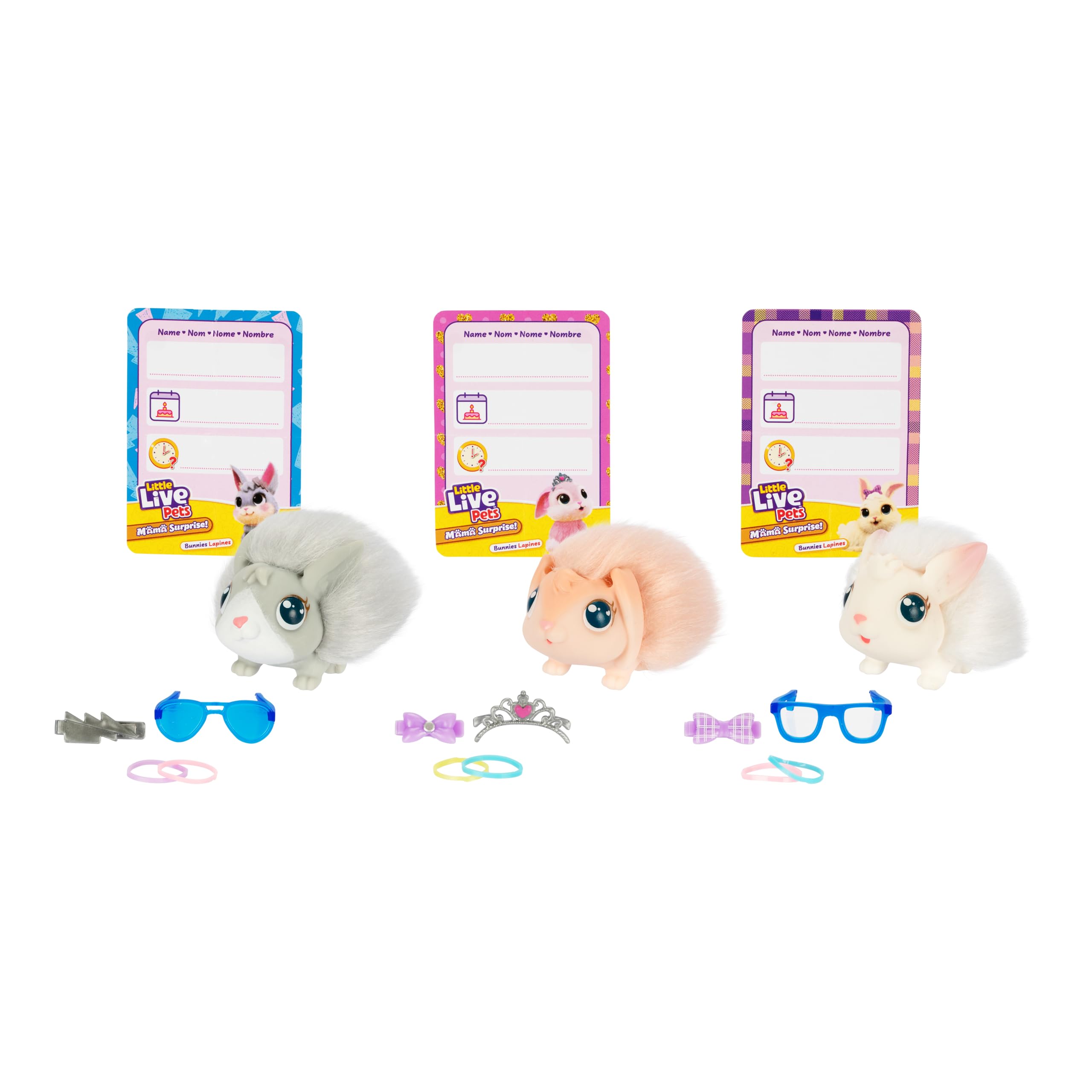 Foto 5 | Toy Little Live Pets Mama Surprise Bunny Con 3 Bebés A Partir De 4 Años - Venta Internacional.