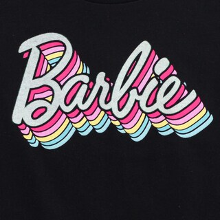 Foto 4 | Camiseta Barbie Big Girls Rosa/negra 14-16 Años - Venta Internacional.