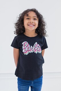 Foto 6 | Camiseta Barbie Big Girls Rosa/negra 14-16 Años - Venta Internacional.