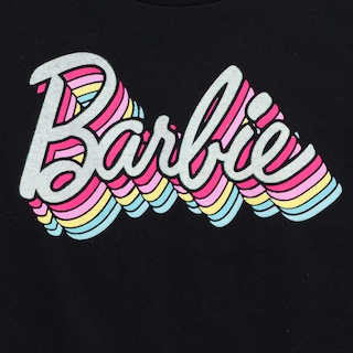 Foto 4 | Pack De 3 Camisetas Barbie Para Niñas Pequeñas, Rosa/negro, - Venta Internacional.