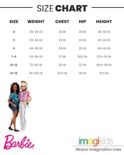Foto 7 | Vestido Barbie De Tul Rosa Sin Mangas Para Niñas Grandes, Tallas 14-16 - Venta Internacional.