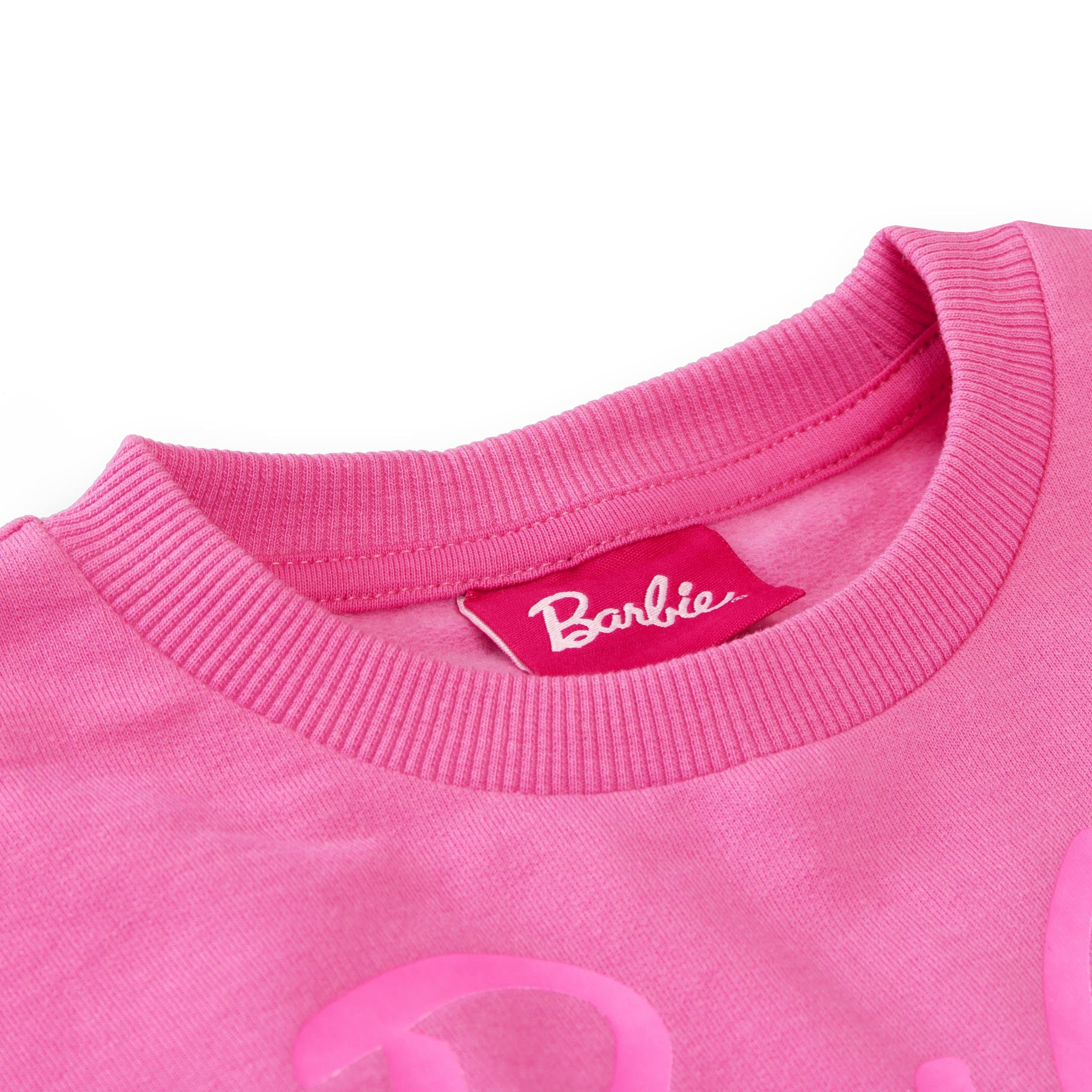 Foto 4 pulgar | Sudadera De Manga Larga Para Niña Barbie Con Lentejuelas - Venta Internacional.