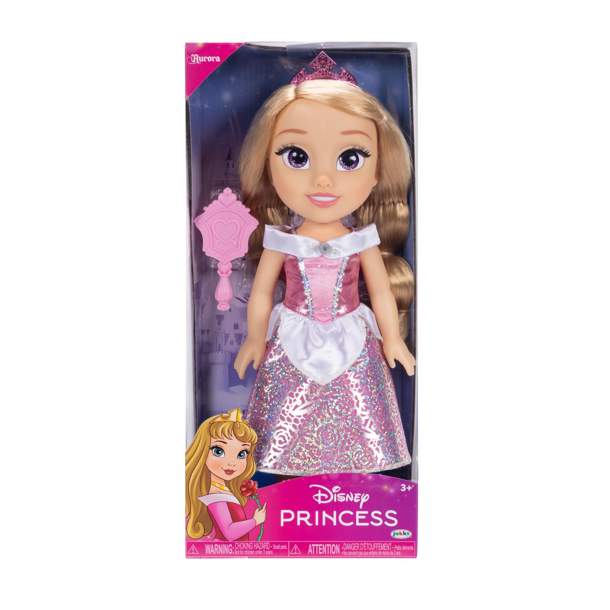Foto 3 | Muñeca Disney Princess My Friend Aurora De 35,56 Cm Con Disfraz Y Tiara - Venta Internacional.