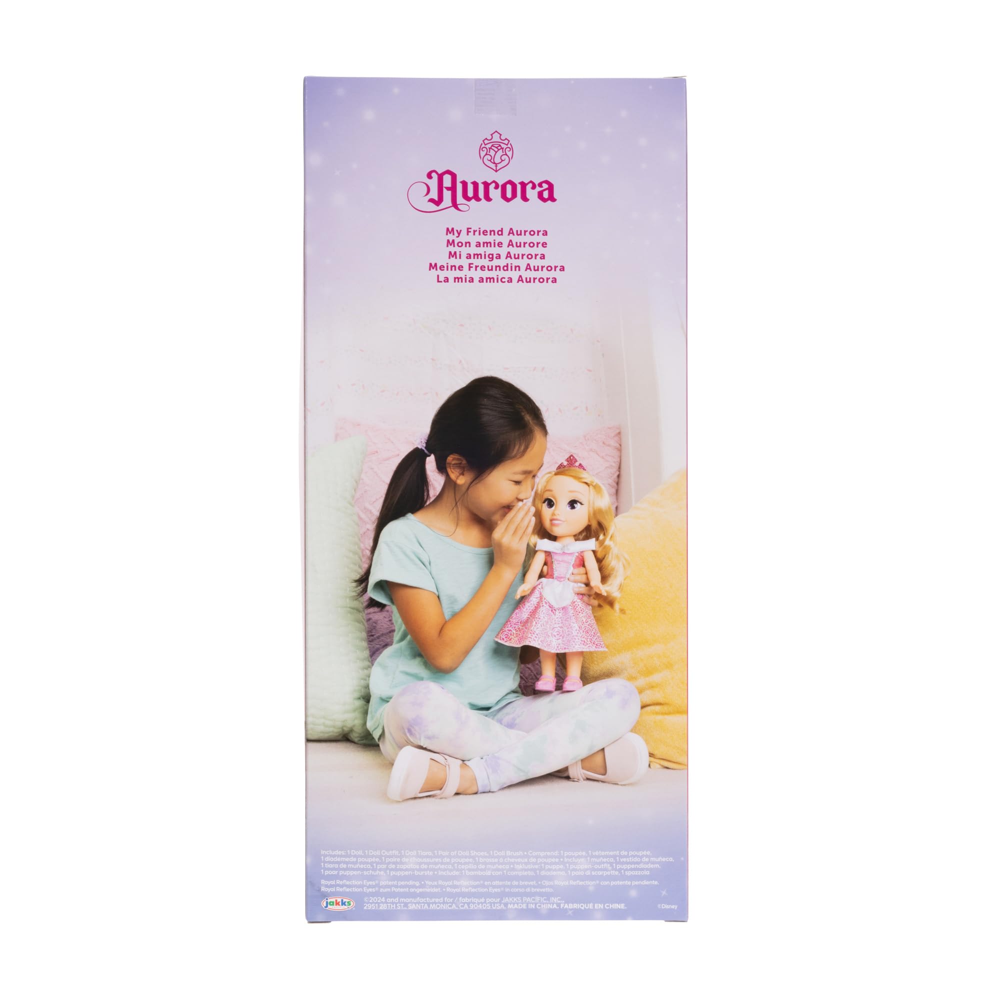 Foto 6 pulgar | Muñeca Disney Princess My Friend Aurora De 35,56 Cm Con Disfraz Y Tiara - Venta Internacional.