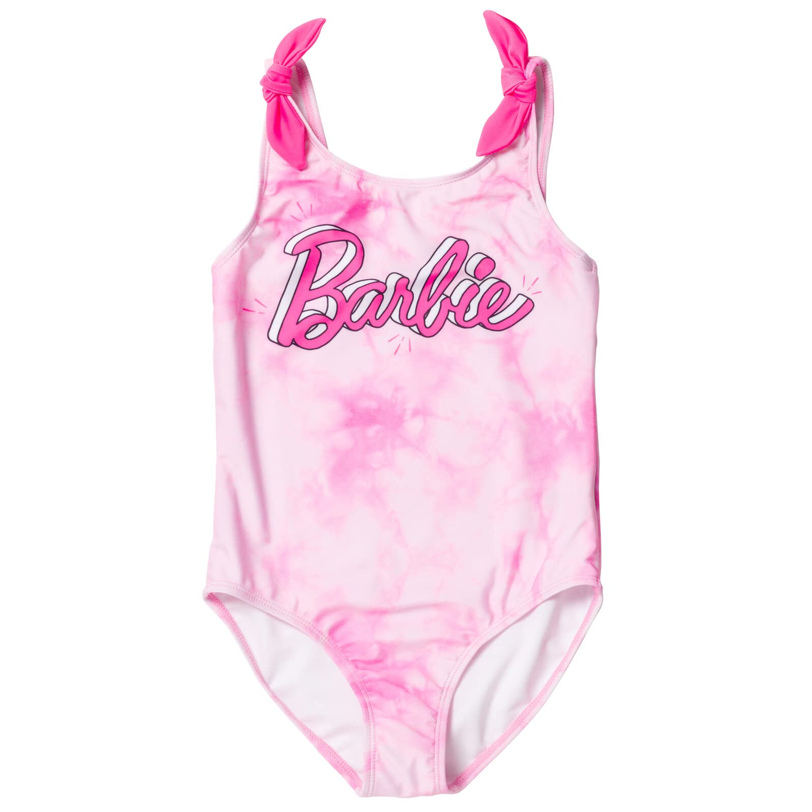 Bañador Barbie Tie Dye Pink Para Niñas De 14 A 16 Años - Venta Internacional.