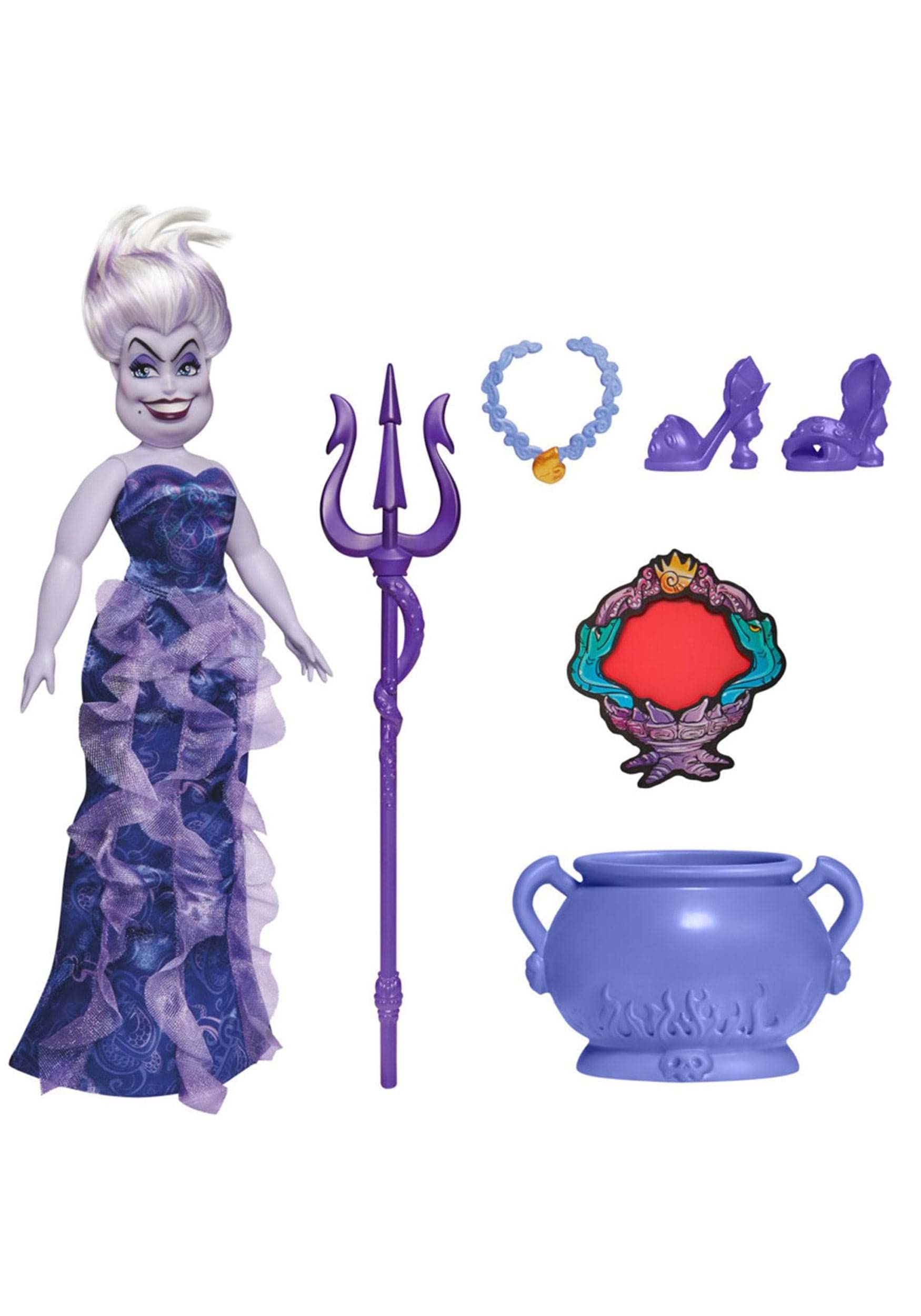Foto 3 pulgar | Muñeca De Moda, Princesa Villana De Disney, Ursula, Con Accesorios - Venta Internacional.