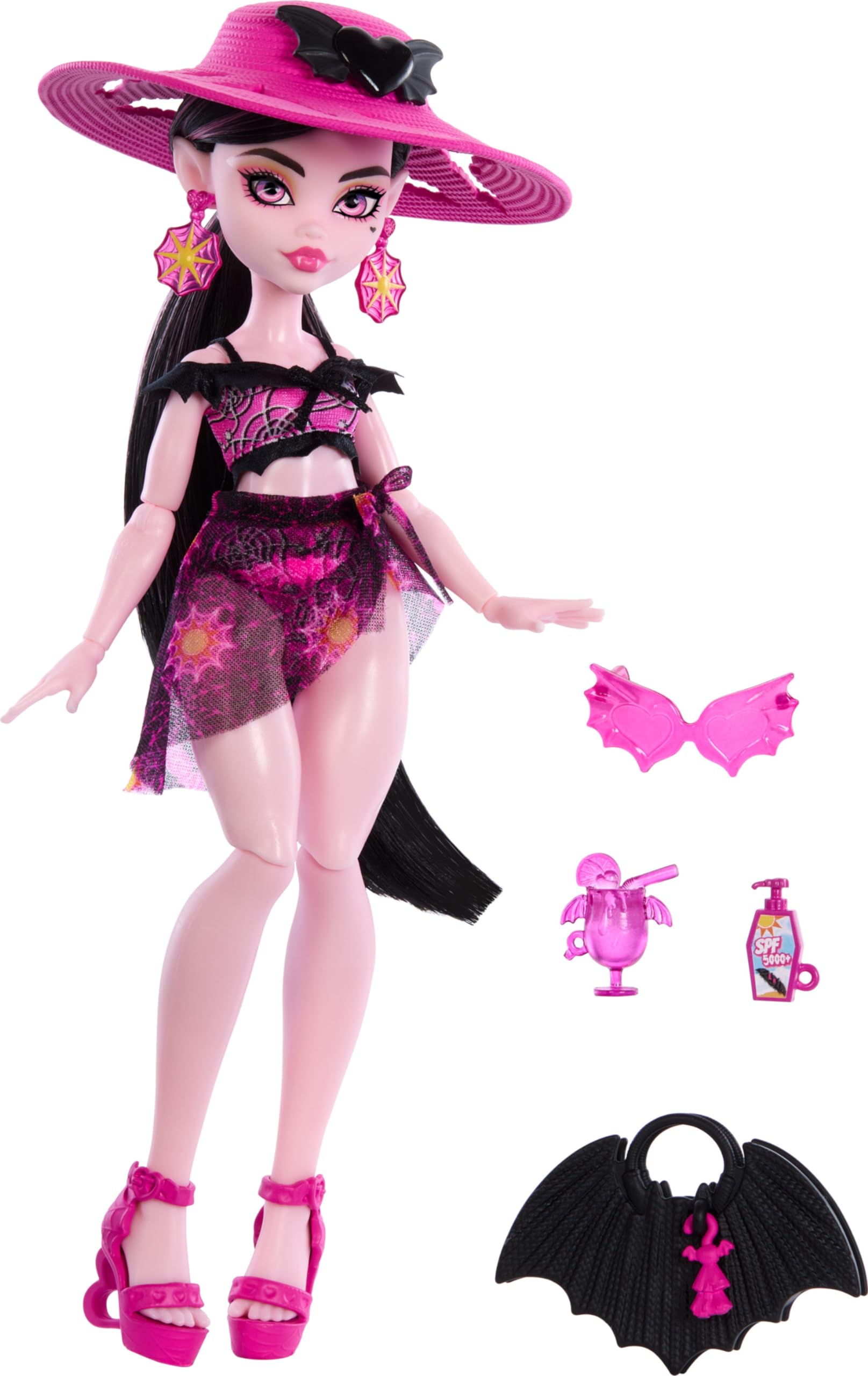 Foto 2 pulgar | Draculaura De Doll Monster High Scare-adise Island Con Acceso. - Venta Internacional.