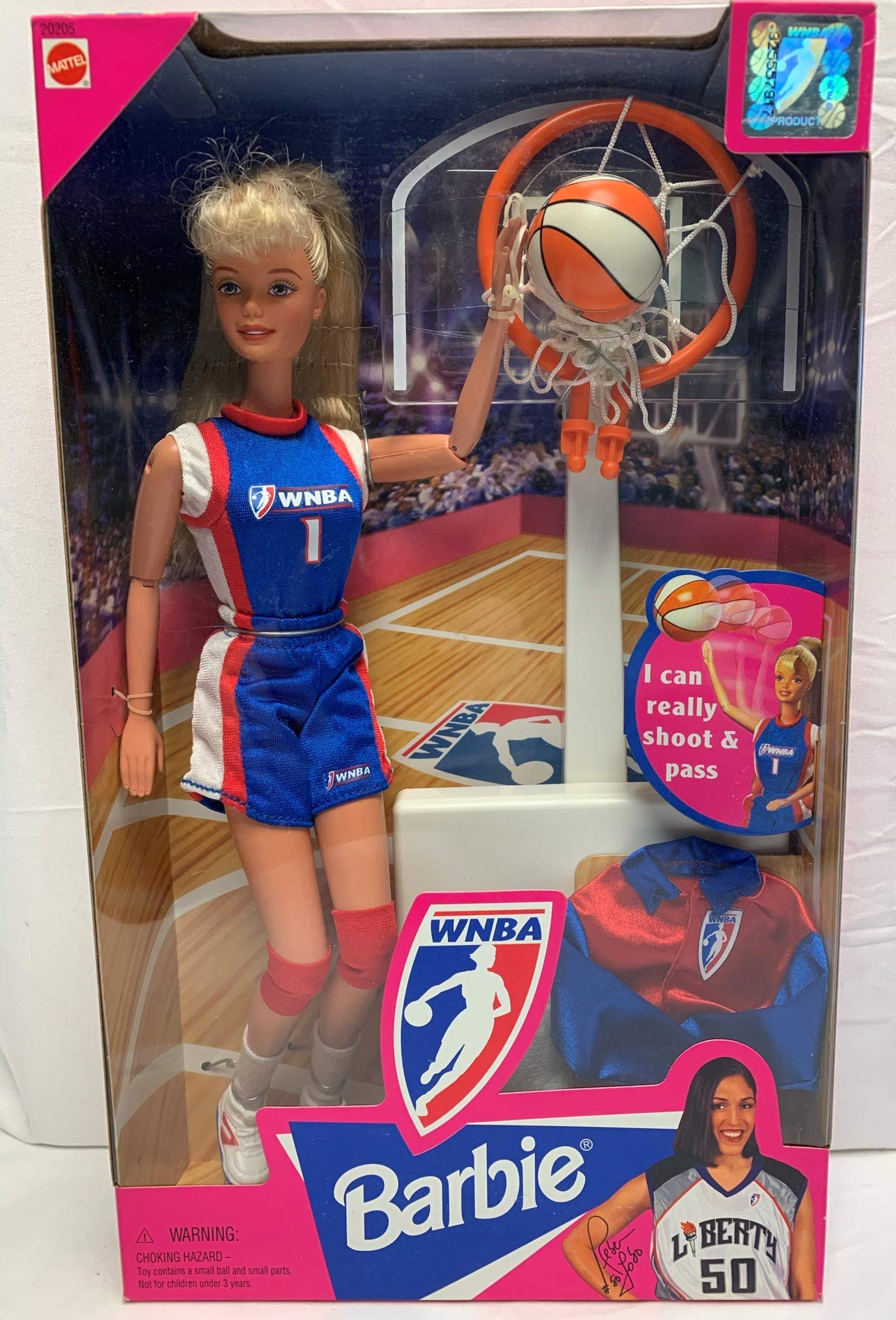 Foto 2 pulgar | Muñeca Barbie Wnba Basketball Blonde Mattel A Estrenar En Caja - Venta Internacional.