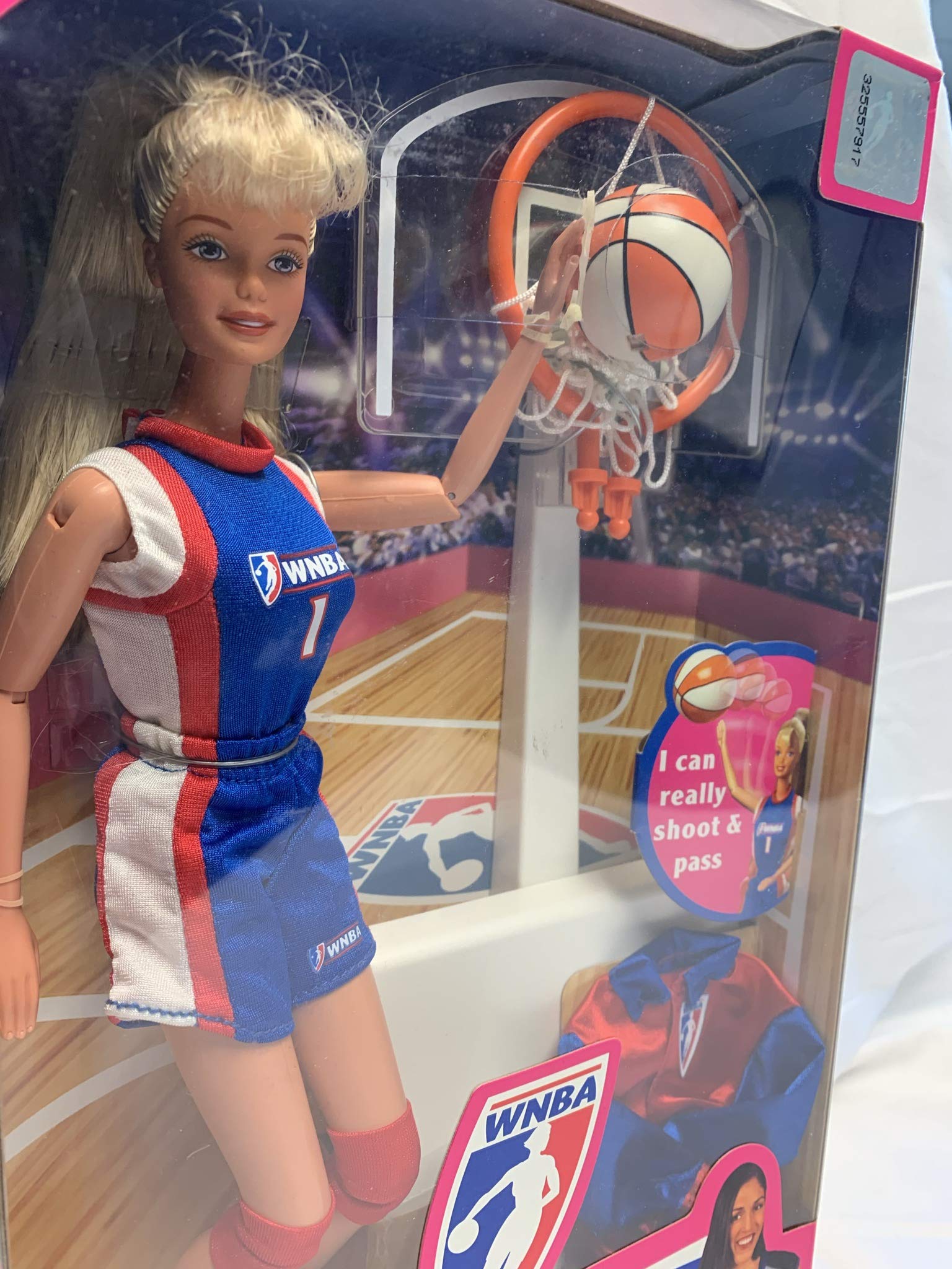 Foto 3 pulgar | Muñeca Barbie Wnba Basketball Blonde Mattel A Estrenar En Caja - Venta Internacional.