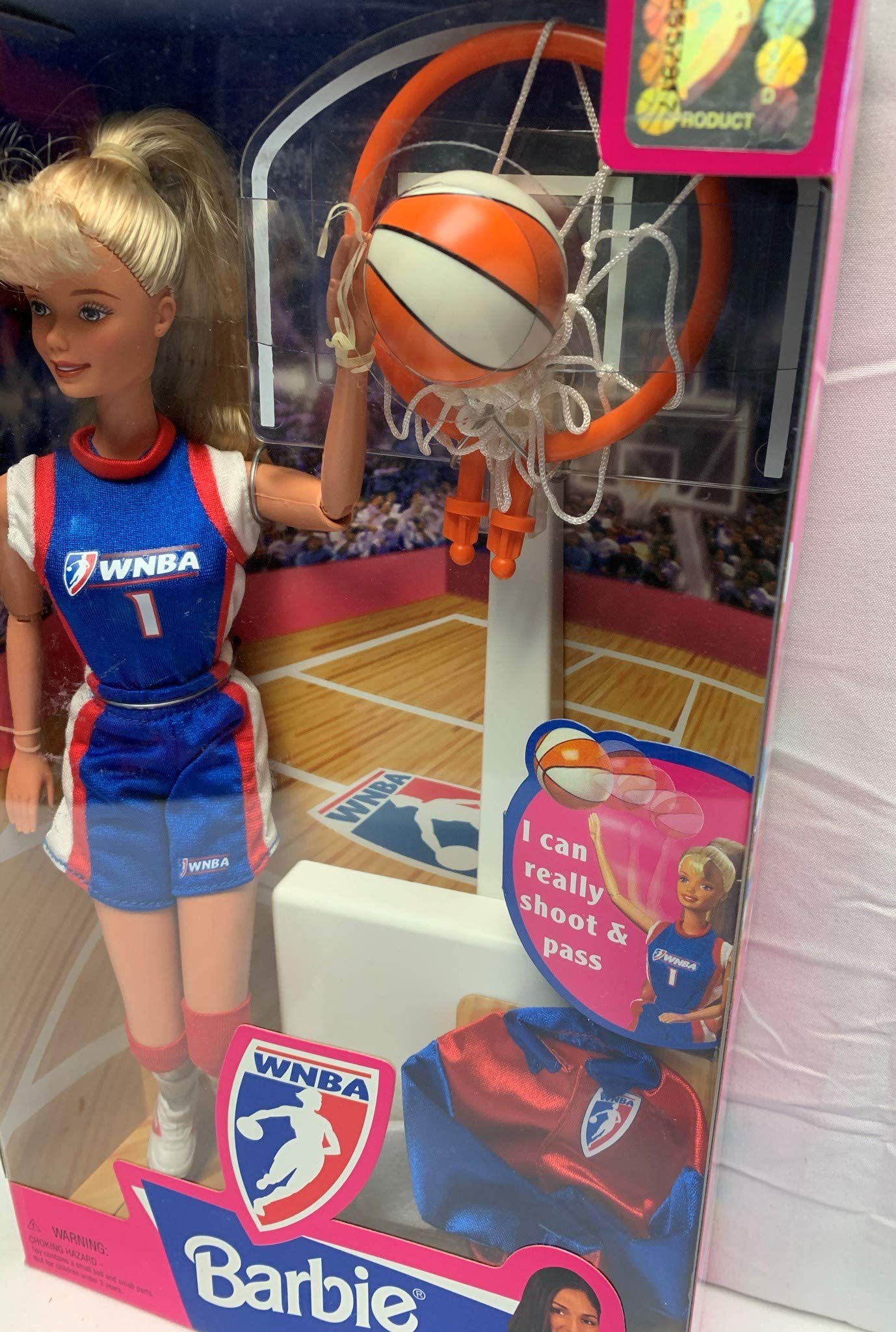 Foto 4 pulgar | Muñeca Barbie Wnba Basketball Blonde Mattel A Estrenar En Caja - Venta Internacional.