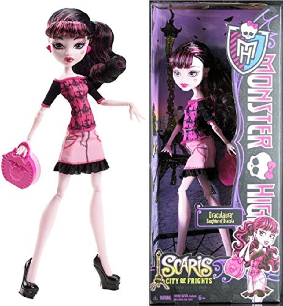 Doll Monster High Scaris La Ciudad De Los Sustos Draculaura - Venta Internacional.