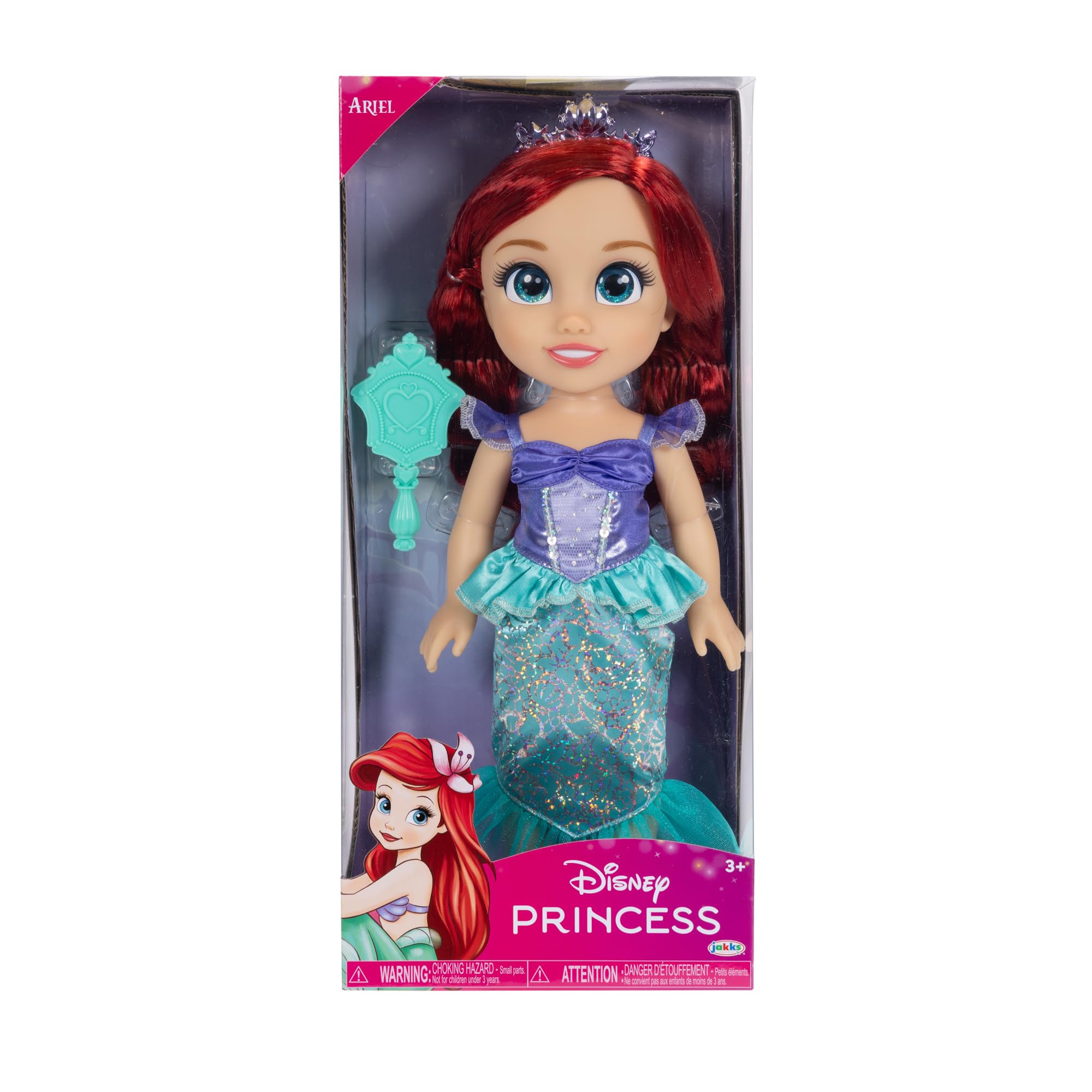 Foto 4 pulgar | Muñeca Disney Princess My Friend Ariel De 35 Cm Con Atuendo Y Accesorios - Venta Internacional.