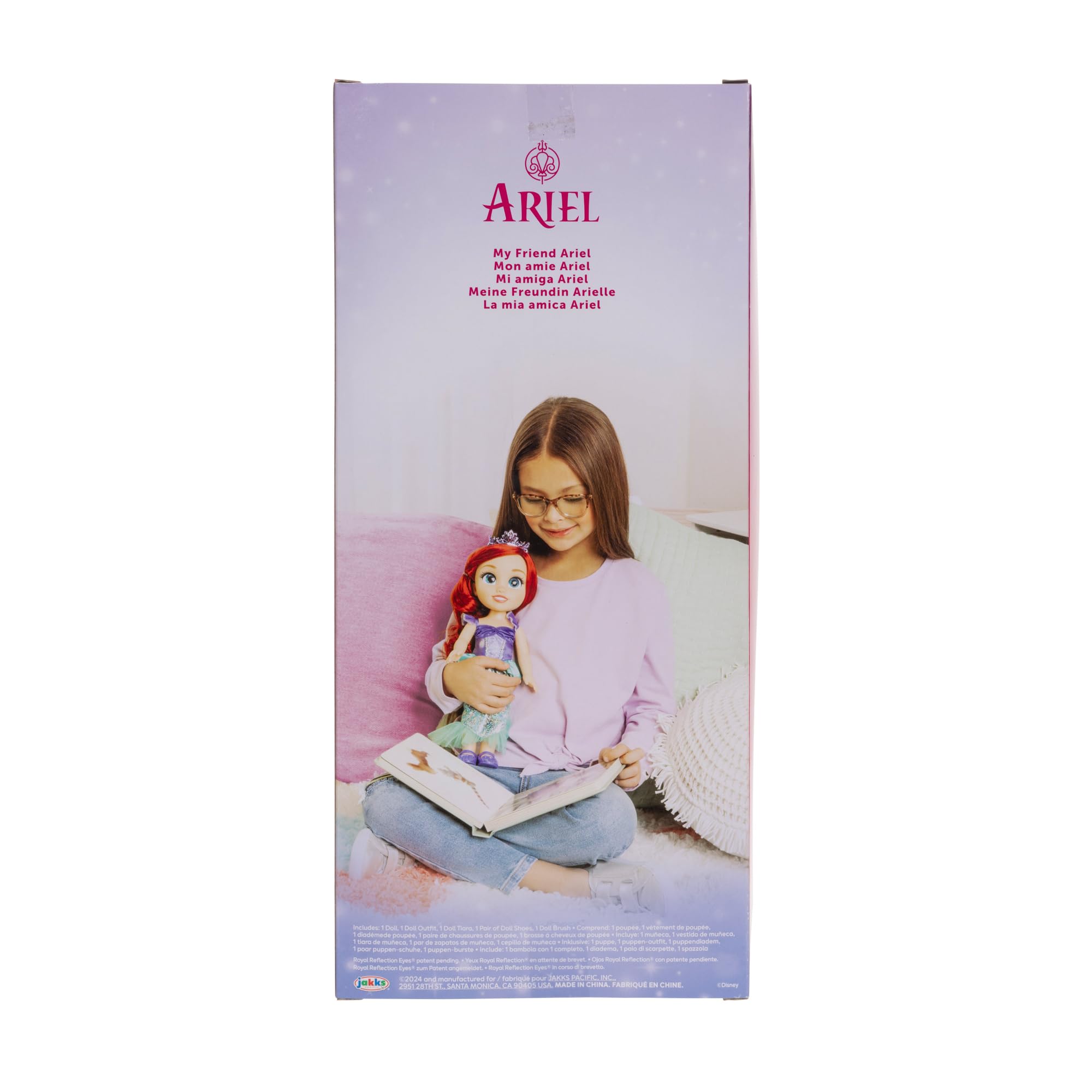 Foto 7 pulgar | Muñeca Disney Princess My Friend Ariel De 35 Cm Con Atuendo Y Accesorios - Venta Internacional.