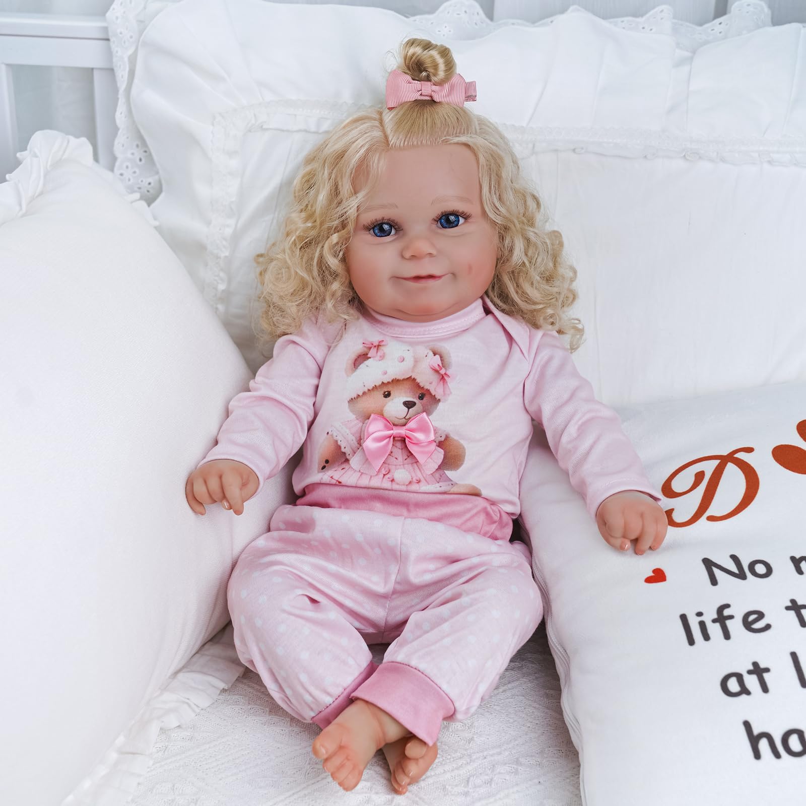 Foto 1 | Muñeca Reborn Jizhi Realilike Girl Maddy De 50 Cm Con Caja De Regalo - Venta Internacional.