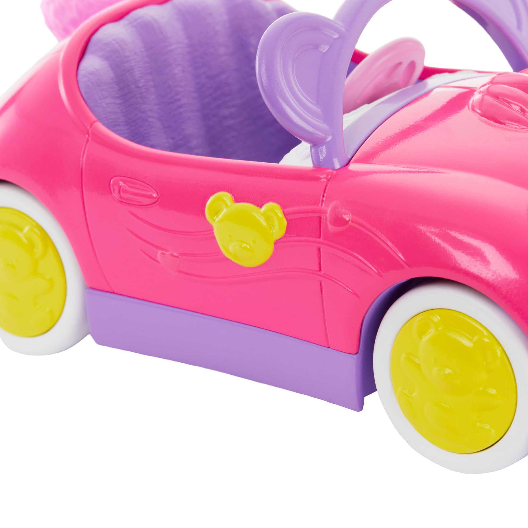 Foto 4 pulgar | Set De Coche De Juguete Barbie Chelsea Doll Con Convertible Con Temática De Osos - Venta Internacional.