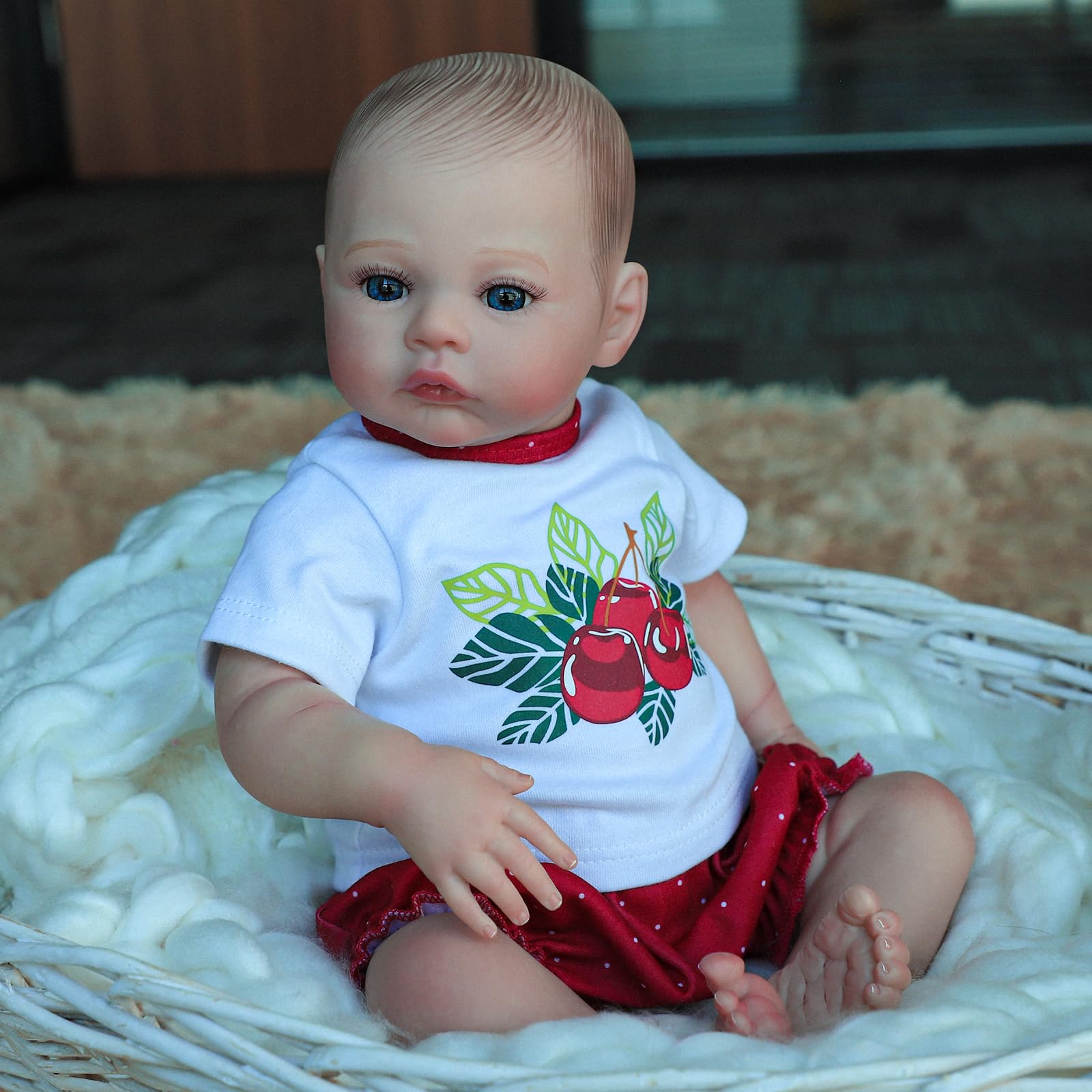 Foto 2 | Muñeca Reborn Charex Realistic De 18 Pulgadas Con Accesorios - Venta Internacional.