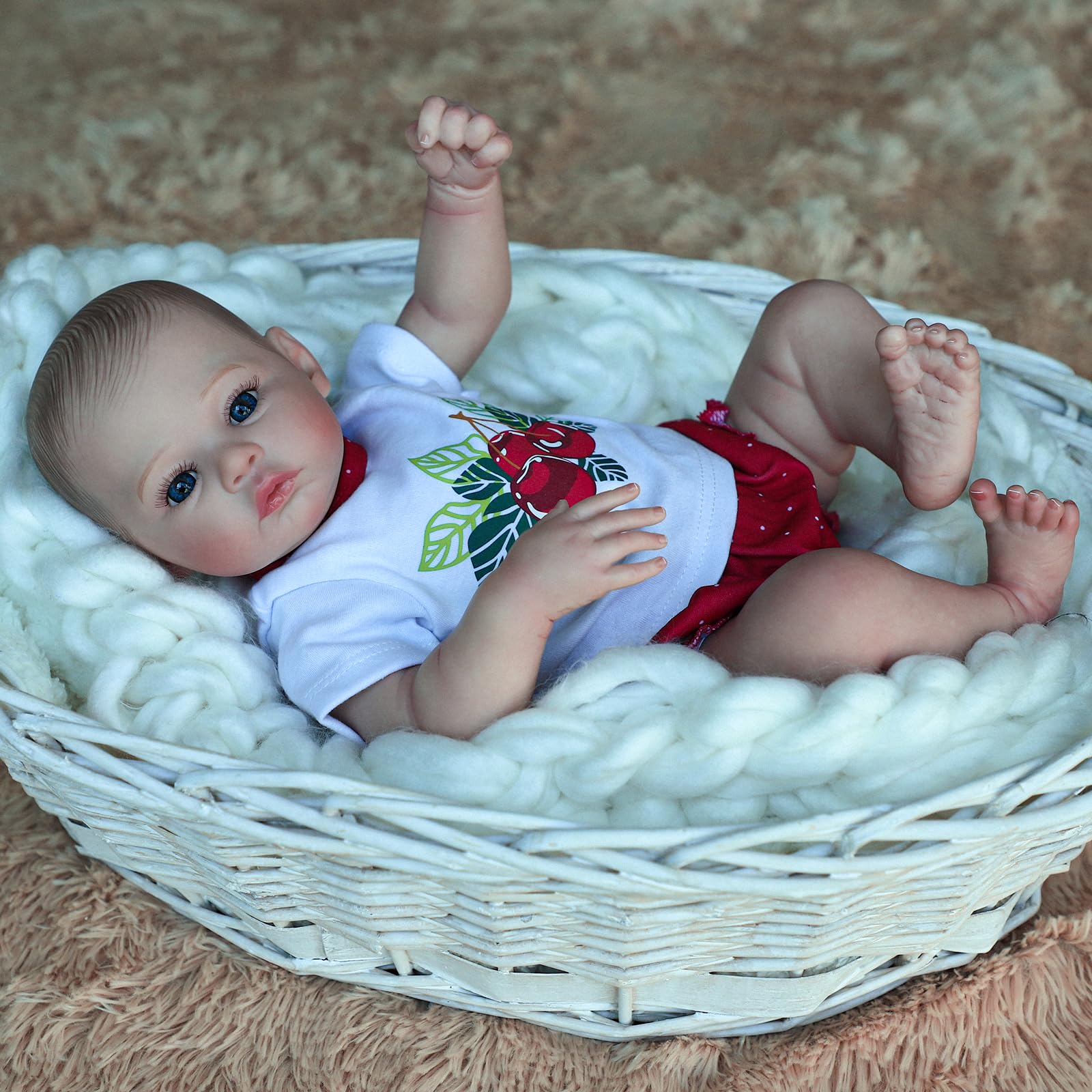Foto 5 pulgar | Muñeca Reborn Charex Realistic De 18 Pulgadas Con Accesorios - Venta Internacional.