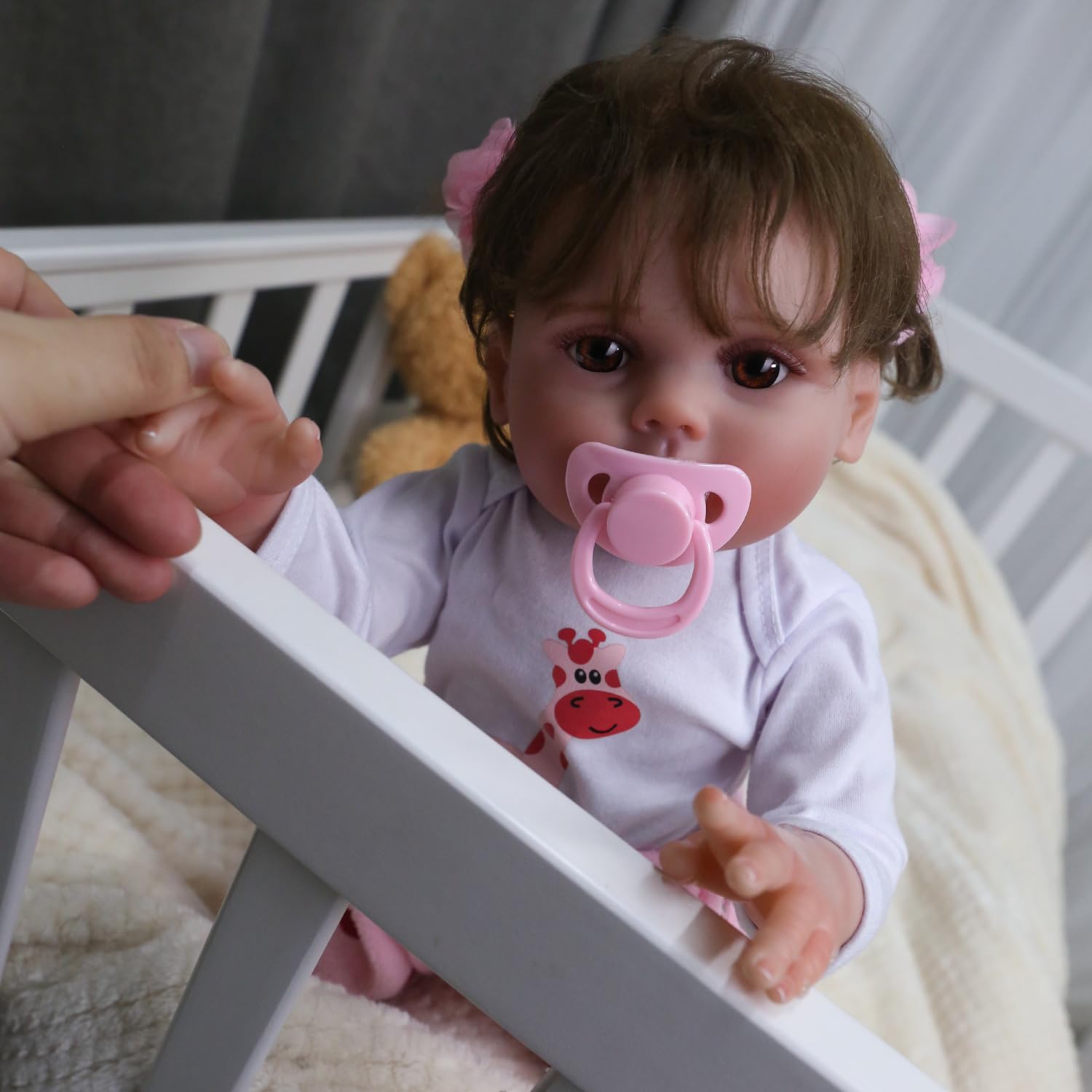 Foto 4 pulgar | Muñeca Reborn Charex Lucy, Vinilo Completo, 45 Cm, Impermeable - Venta Internacional.