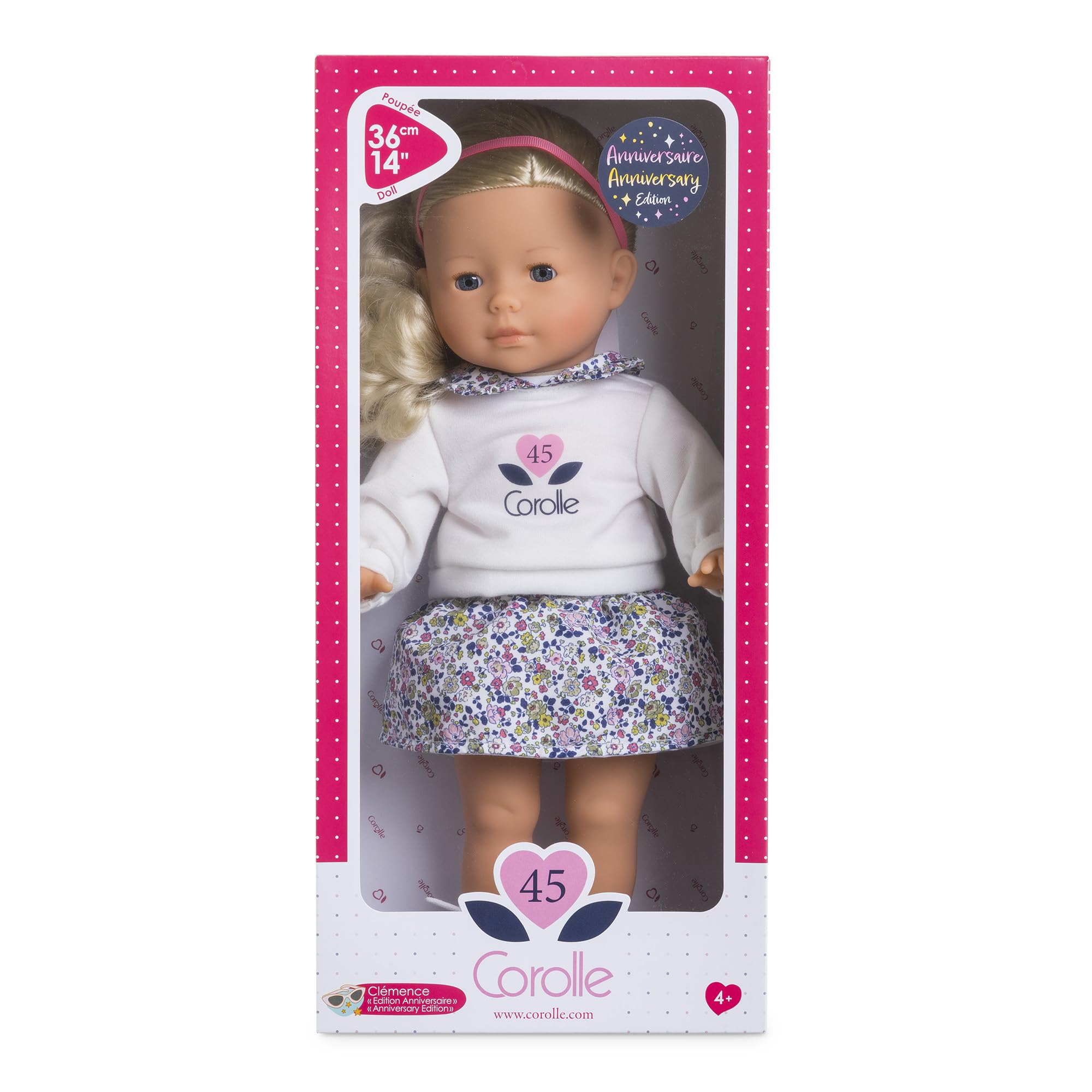 Foto 5 pulgar | Muñeca Corolle Edición Limitada Clémence 45 Aniversario 35 Cm - Venta Internacional.