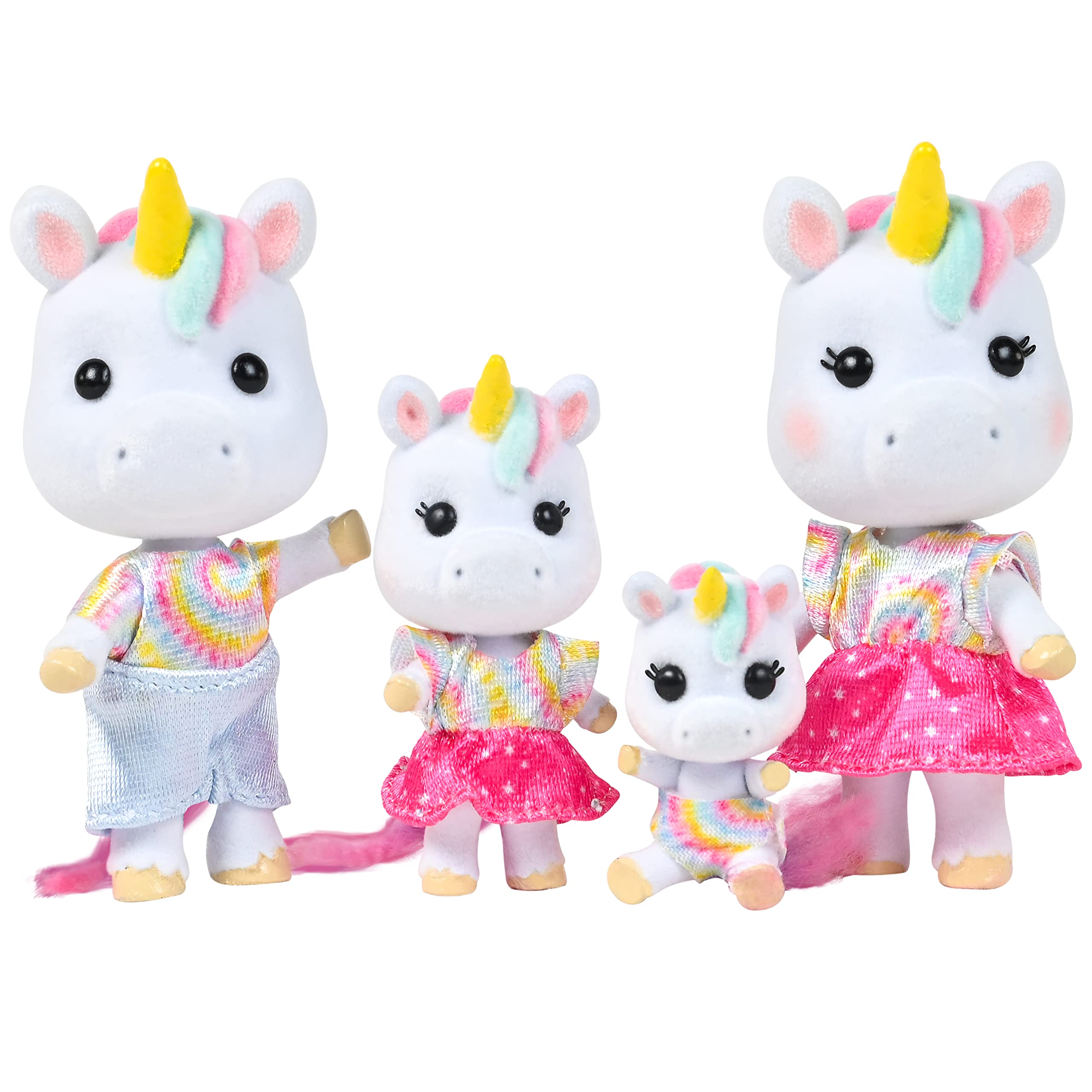 Foto 2 pulgar | Muñecos Flocados En Miniatura Sunny Days Honey Bee Acres Unicorn - Venta Internacional.