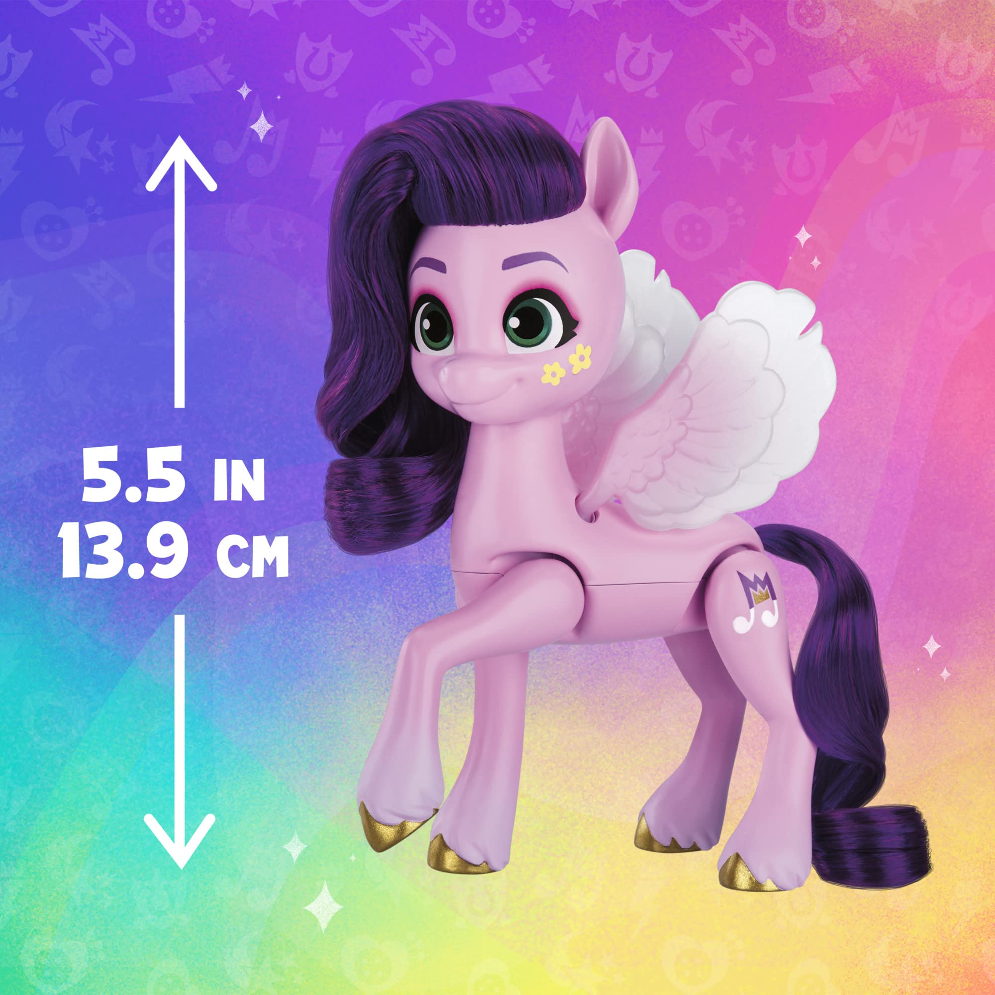 Foto 4 pulgar | Muñeca Moderna My Little Pony Princess Pipp Petals, 5.5 Pulgadas - Venta Internacional.