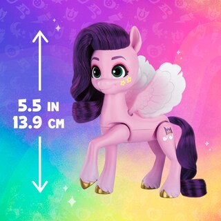 Foto 3 | Muñeca Moderna My Little Pony Princess Pipp Petals, 5.5 Pulgadas - Venta Internacional.