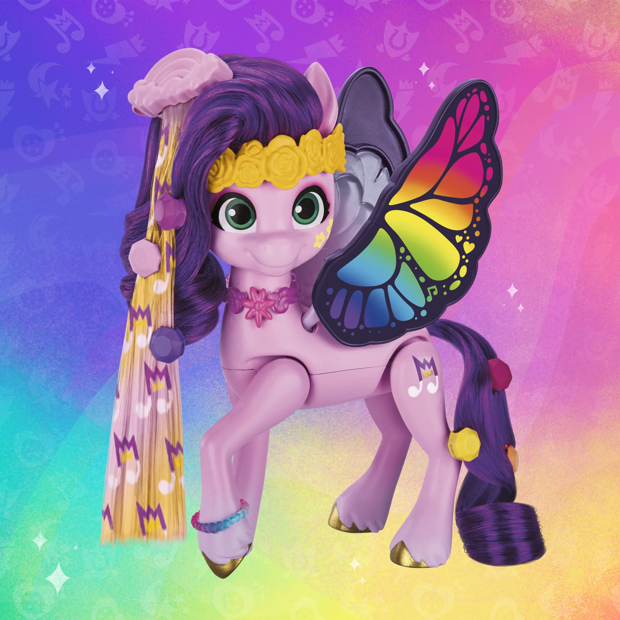 Foto 6 pulgar | Muñeca Moderna My Little Pony Princess Pipp Petals, 5.5 Pulgadas - Venta Internacional.