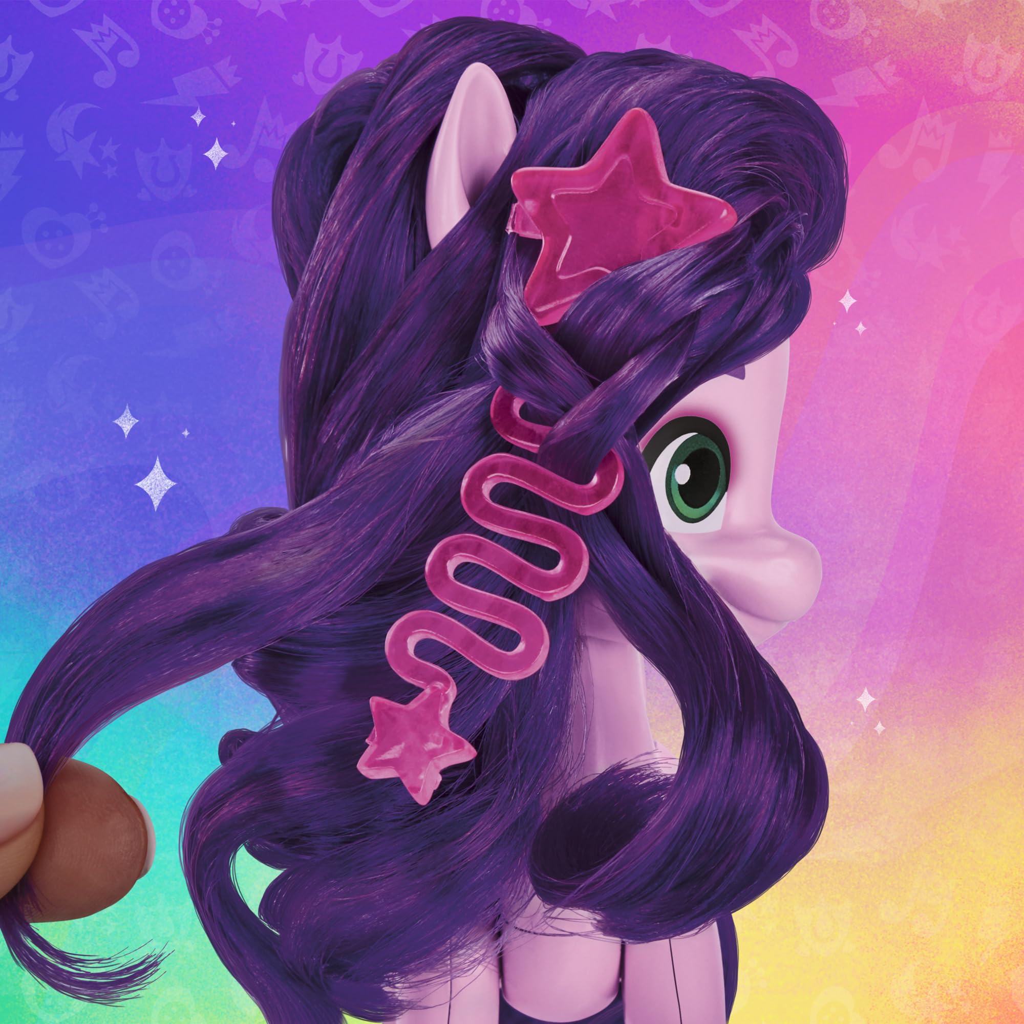Foto 7 | Muñeca Moderna My Little Pony Princess Pipp Petals, 5.5 Pulgadas - Venta Internacional.