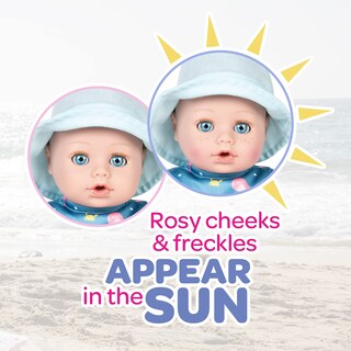 Foto 2 | Muñeca De Juguete Adora Beach Baby Sunny Con Pecas Activadas Por El Sol 13 - Venta Internacional.