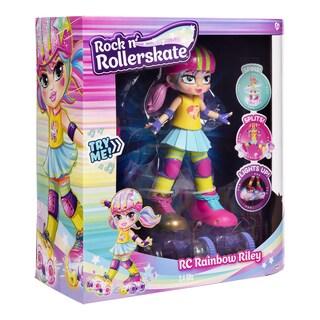 Foto 7 | Muñeca De Patinaje Jakks Pacific Rock N Rollerskate Rainbow Riley - Venta Internacional.