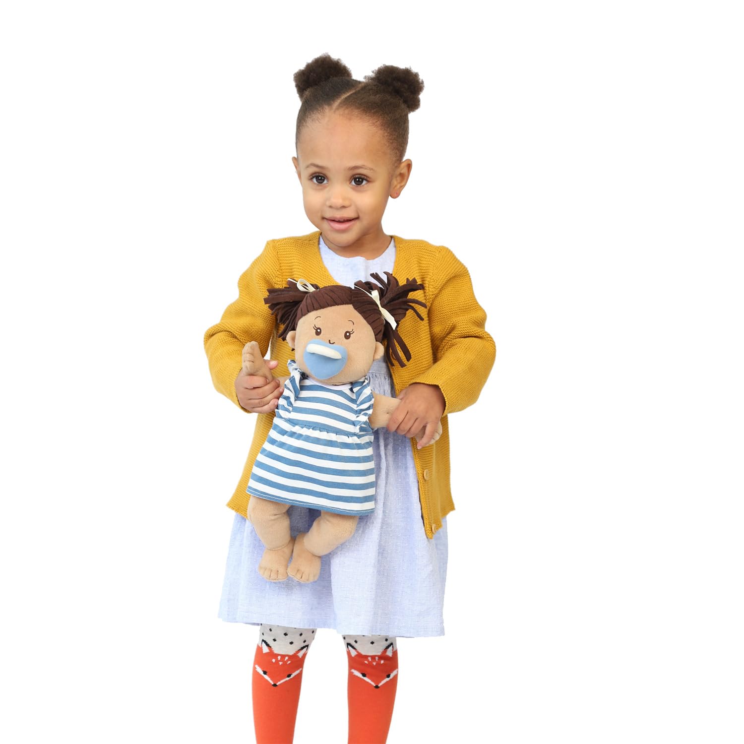 Foto 8 pulgar | Muñeca Manhattan Toy Baby Stella, Beige Con Pelo Castaño, 38 Cm - Venta Internacional.