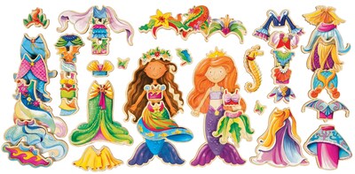 Foto 2 | Muñeca De Vestir Magnética Bendon Ts Shure Mermaids Sea Life - Venta Internacional.