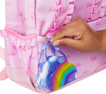 Foto 3 | Bolso Moderno Barbie Premium Rainbow Cloud Con Pijama Y Tacón - Venta Internacional.