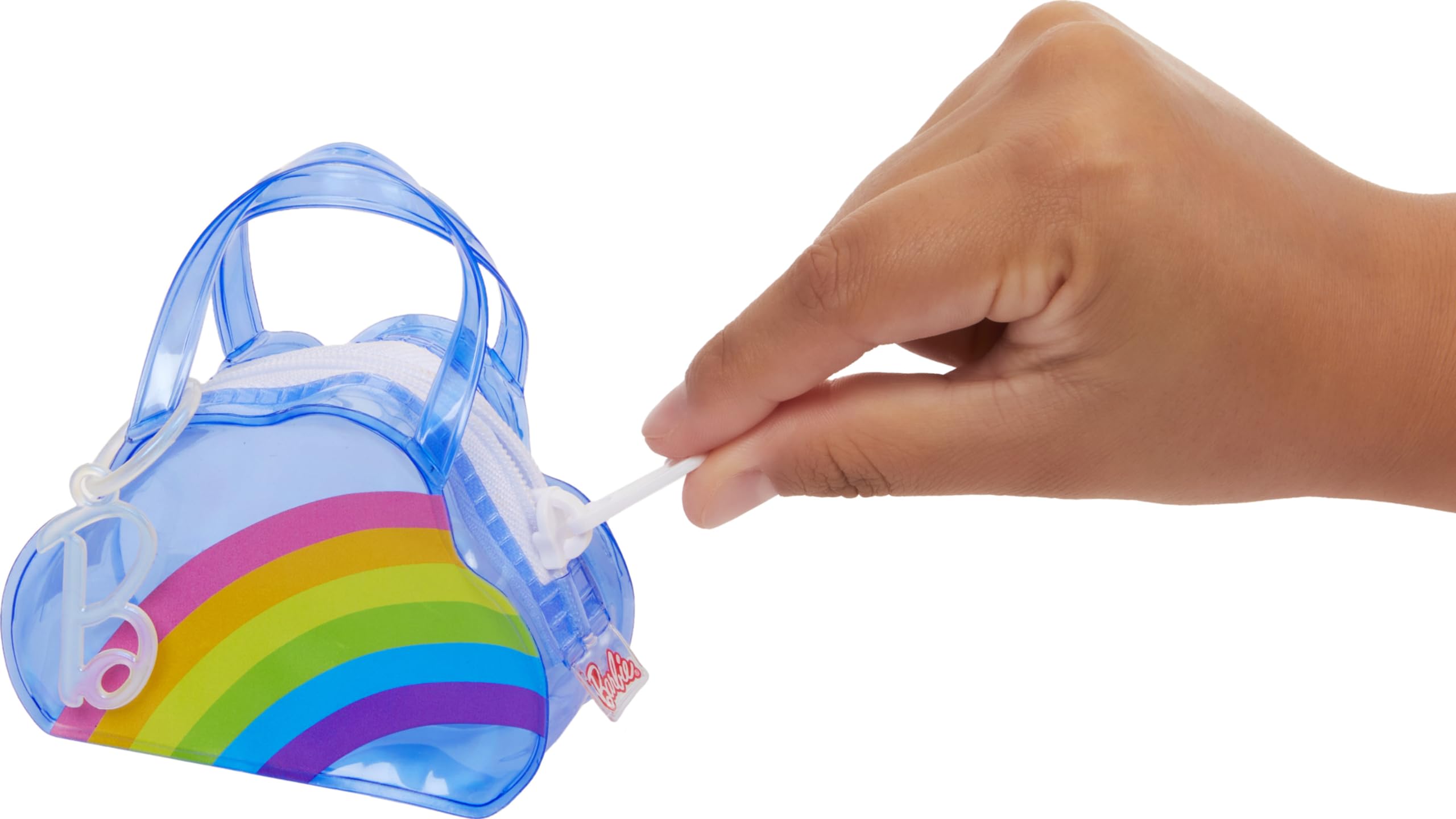 Foto 5 pulgar | Bolso Moderno Barbie Premium Rainbow Cloud Con Pijama Y Tacón - Venta Internacional.