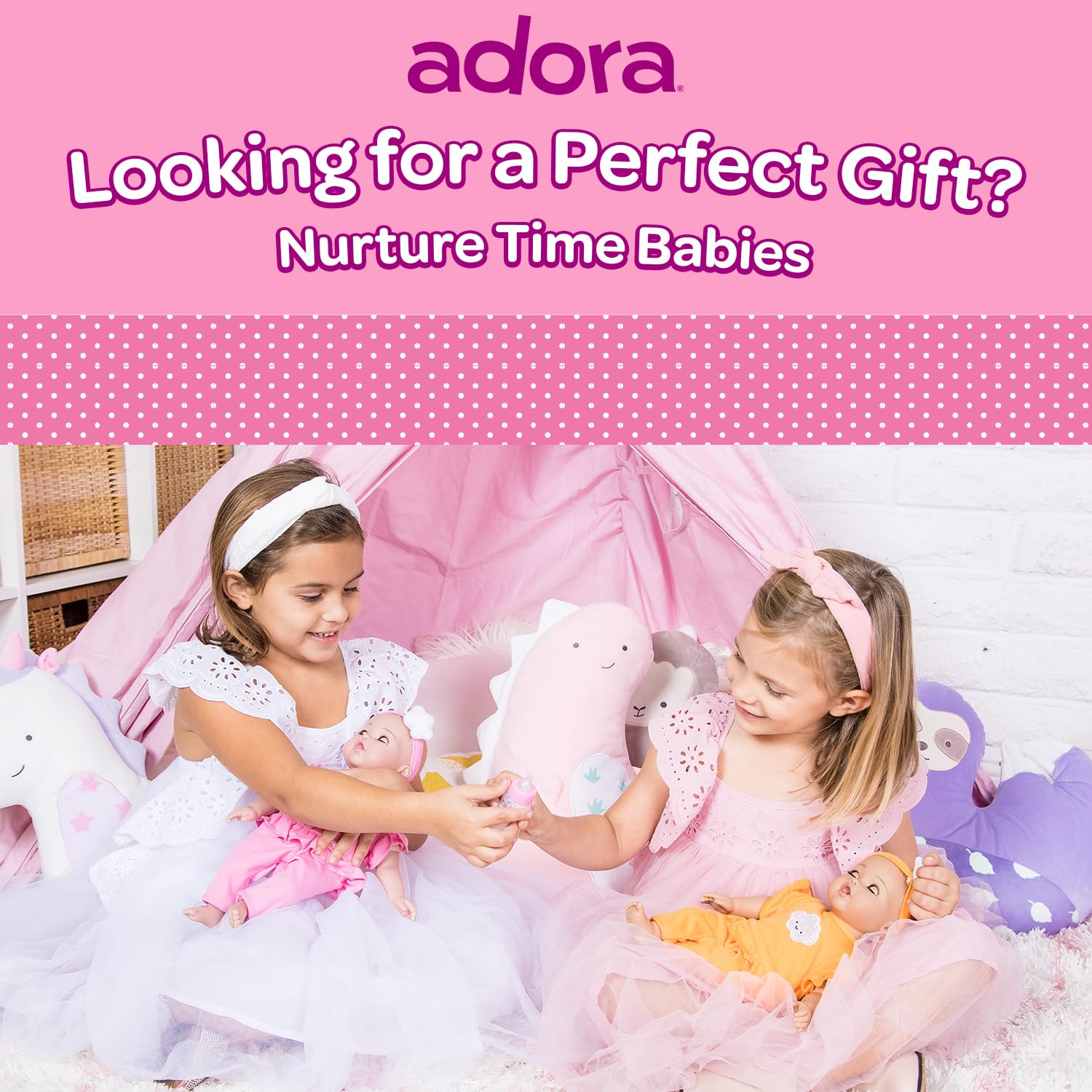 Foto 5 | Muñeca Adora Nurture Time Babies Collection De 13 Pulgadas Con Ropa - Venta Internacional.